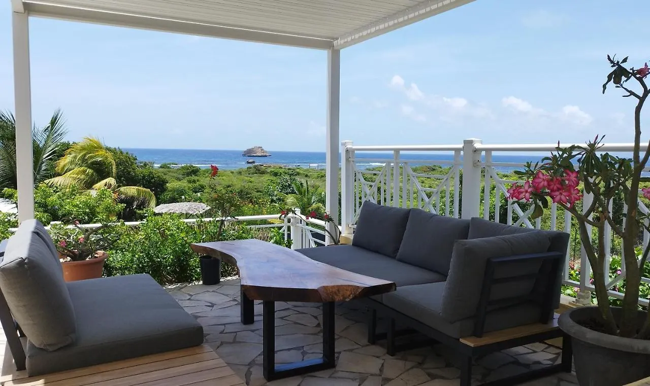 Villa Muscade Guadeloupe, Piscine, Vue Mer Et Acces Plage Saint-Francois