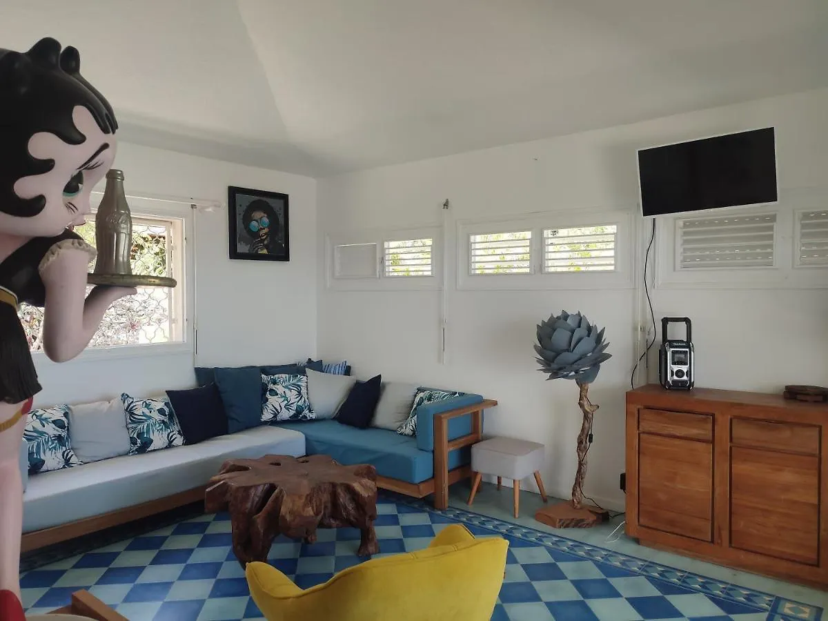 Villa Muscade Guadeloupe, Piscine, Vue Mer Et Acces Plage Saint-Francois  Guadeloupe