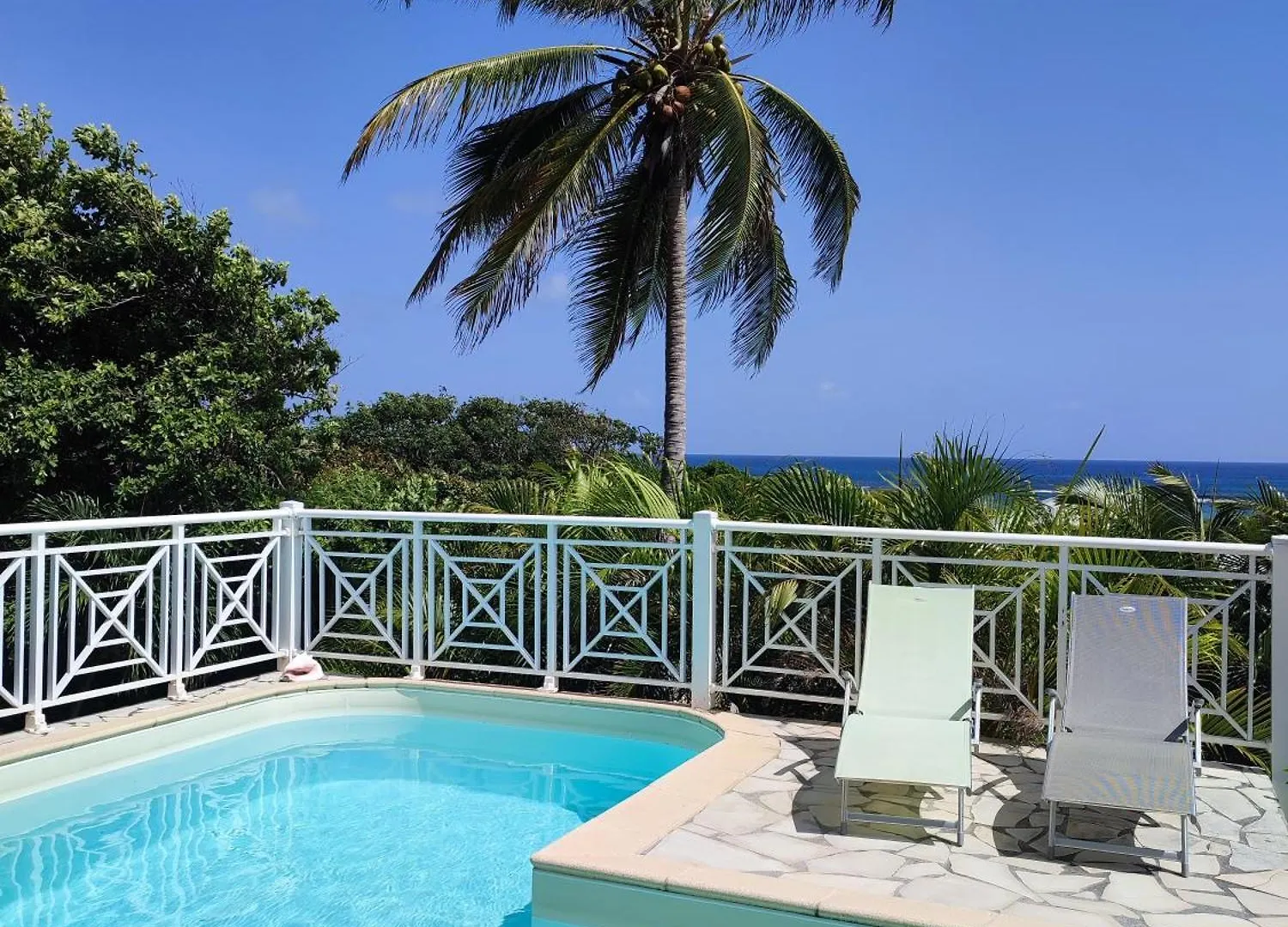 Villa Muscade Guadeloupe, Piscine, Vue Mer Et Acces Plage Saint-Francois