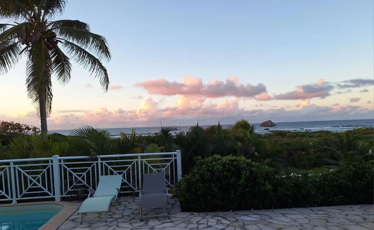 Villa Muscade Guadeloupe, Piscine, Vue Mer Et Acces Plage Saint-Francois